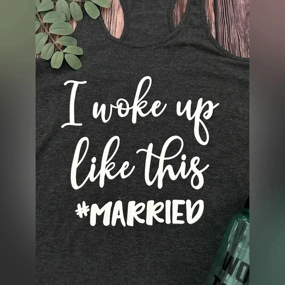 Women’s Workout Shirt Married Life - Picture 3 of 3
